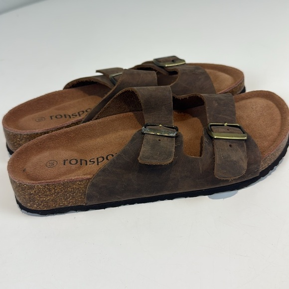 Ronsports Brown Leather Sandals Size EU39 - Picture 9 of 9